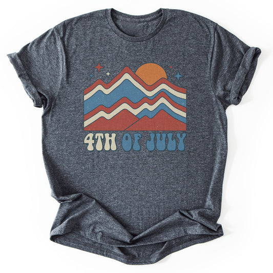 T-Shirt Dark Heather / S Independent Mountains