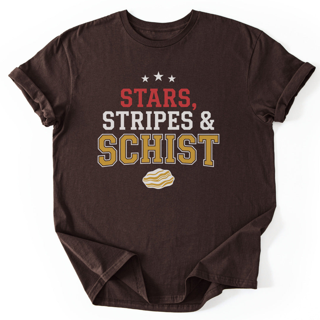 T-Shirt Dark Chocolate / S Stars & Schist
