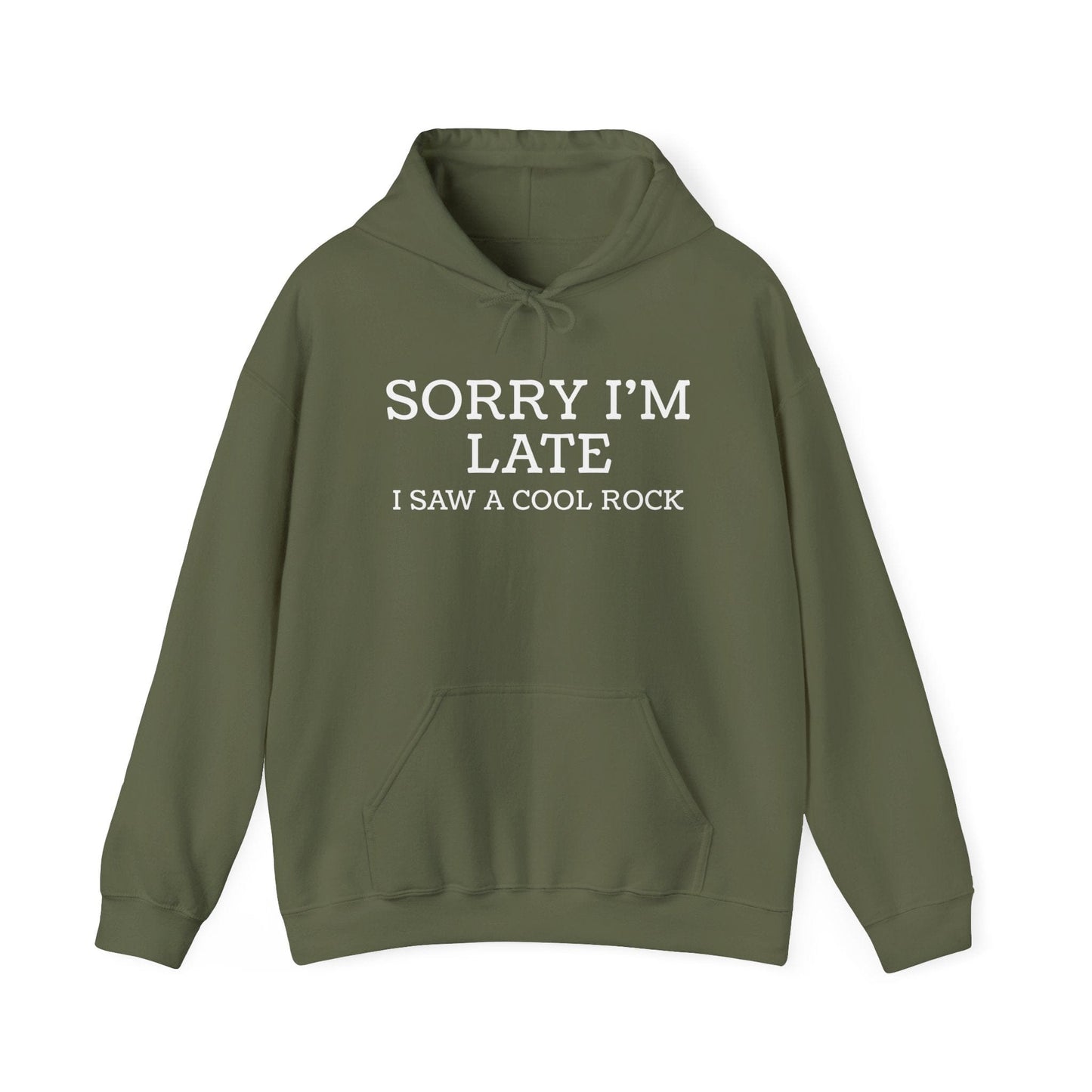 Hoodie Military Green / S Sorry Rocks Hoodie