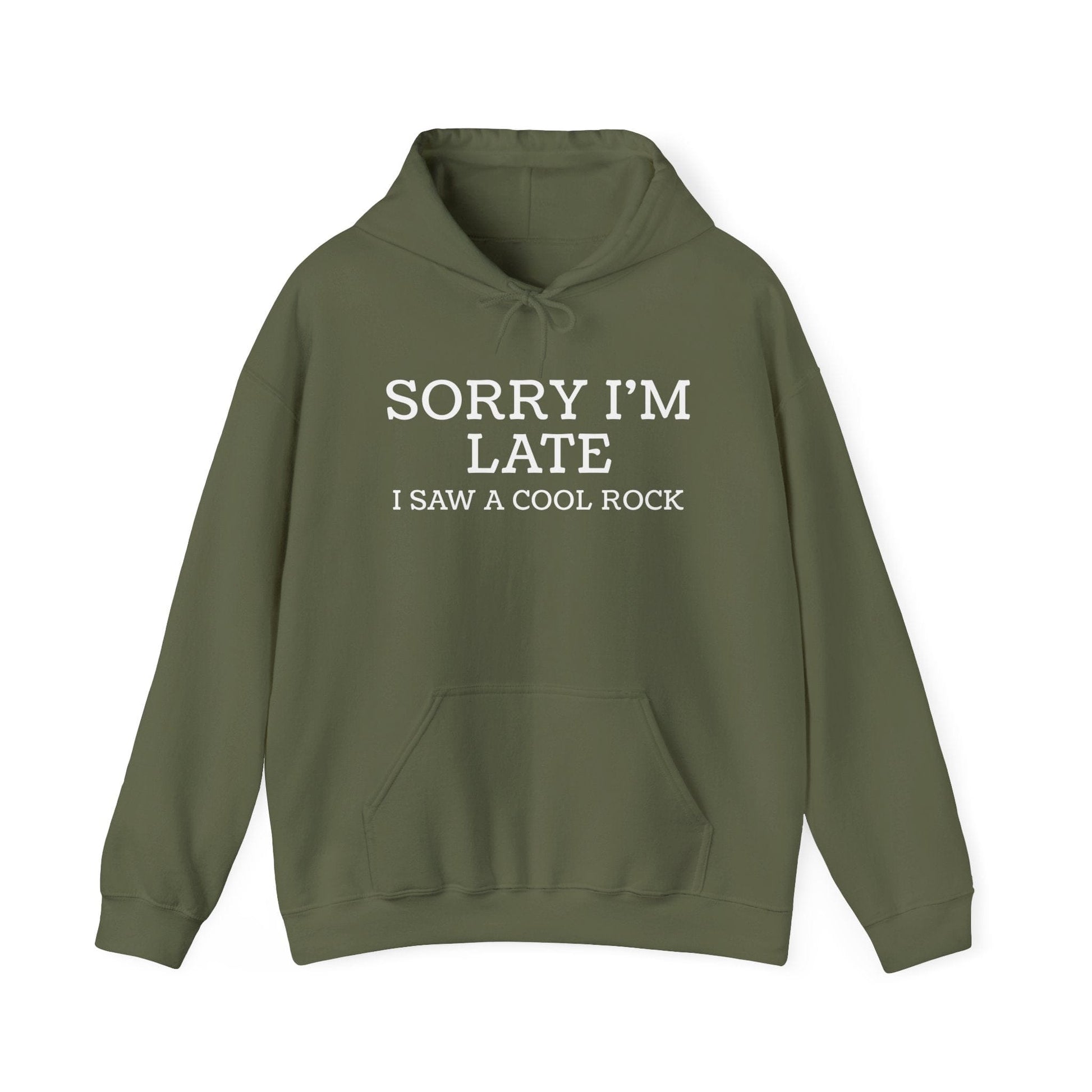Hoodie Military Green / S Sorry Rocks Hoodie