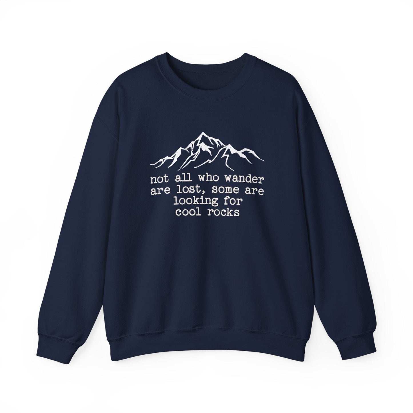Sweatshirt Navy / S Wanderlust & Rocks Sweatshirt