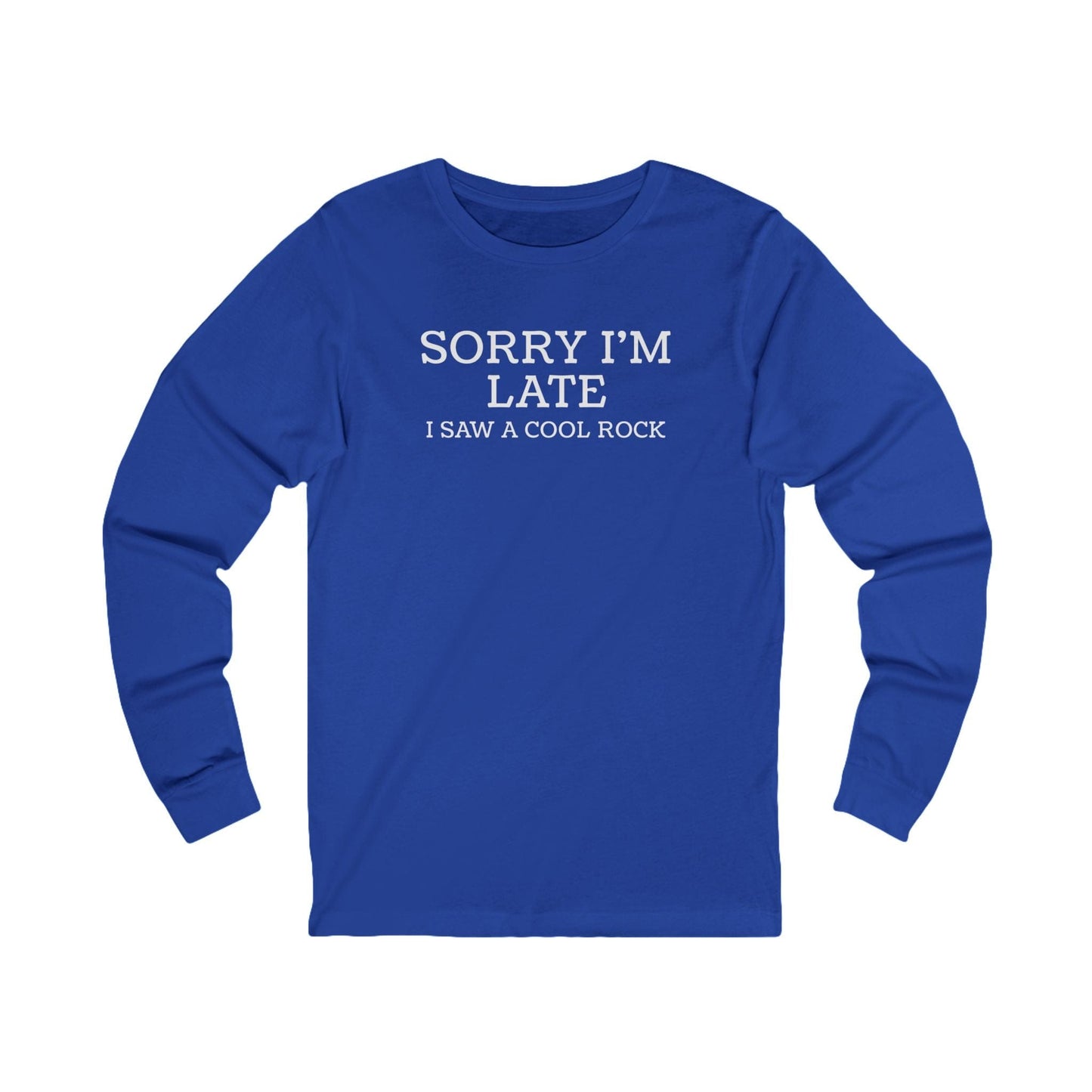 Long-sleeve True Royal / S Sorry Rocks Long Sleeve