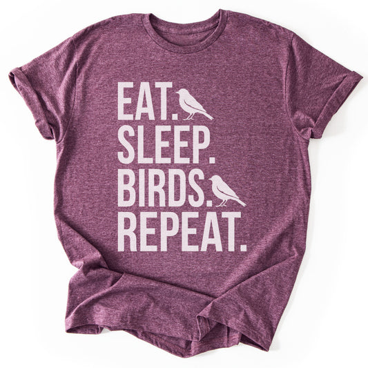 T-Shirt Heather Maroon / S Bird Ritual