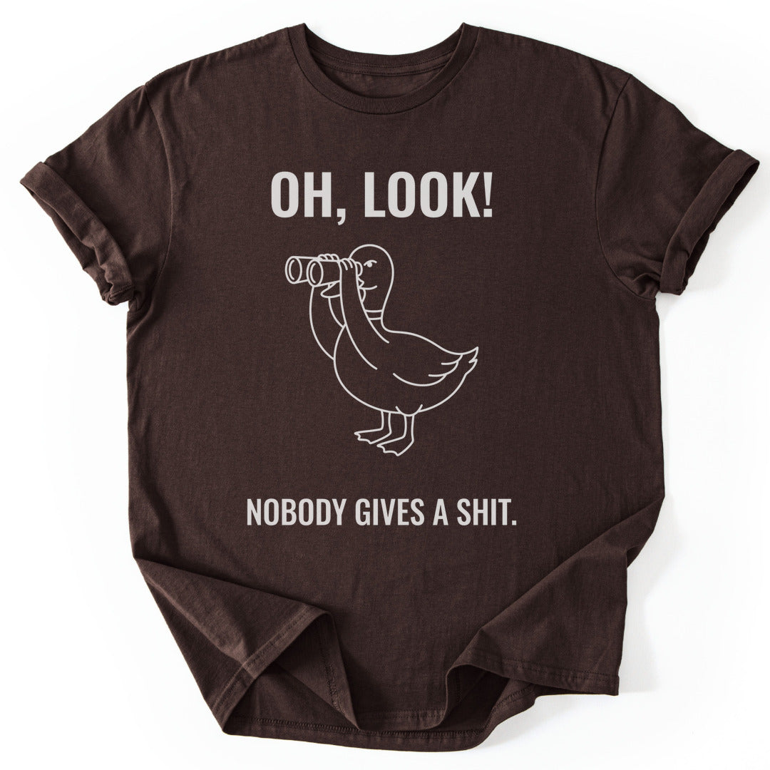 T-Shirt Dark Chocolate / S Giving A S...