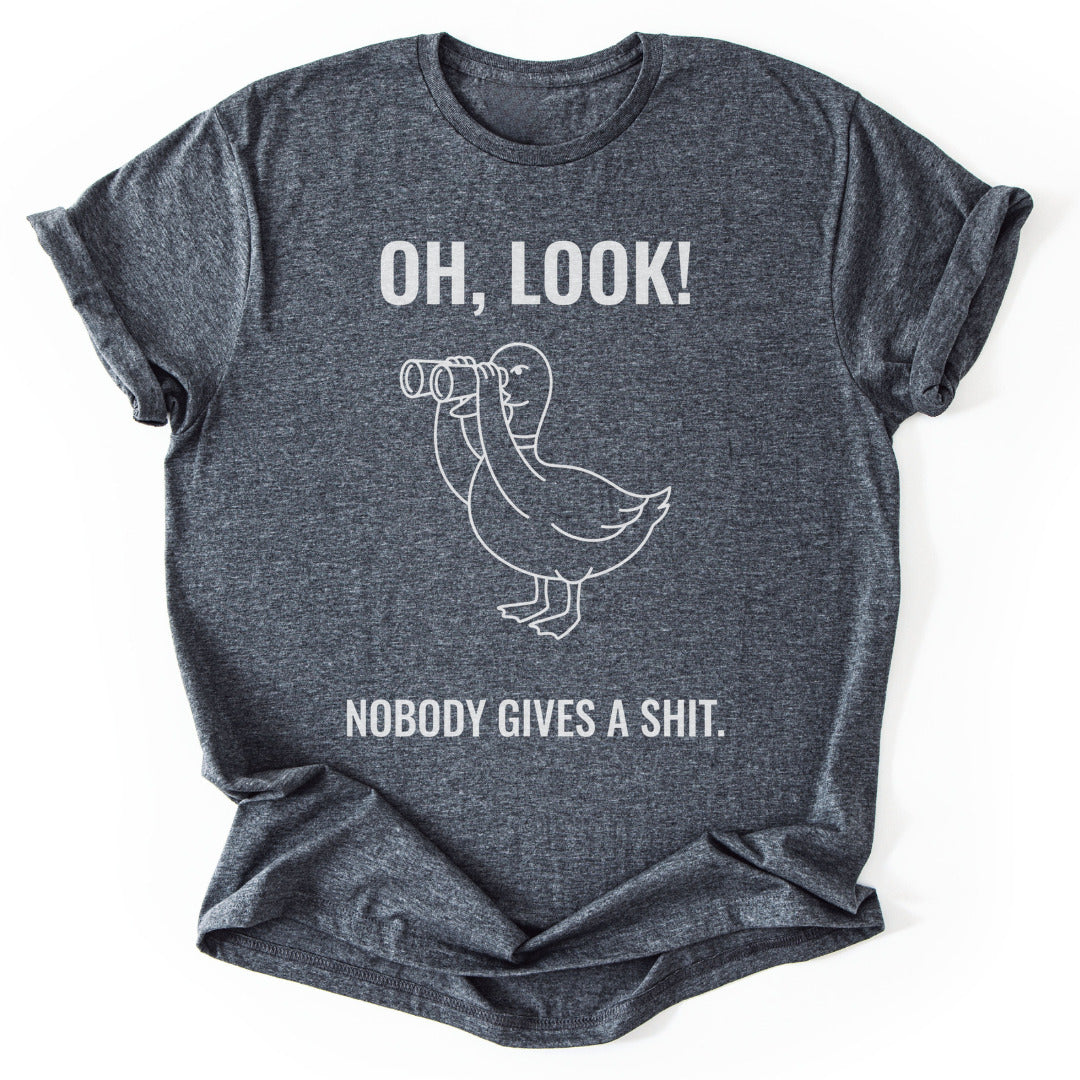 T-Shirt Dark Heather / S Giving A S...