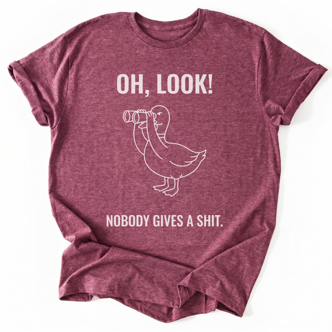 T-Shirt Heather Cardinal / S Giving A S...