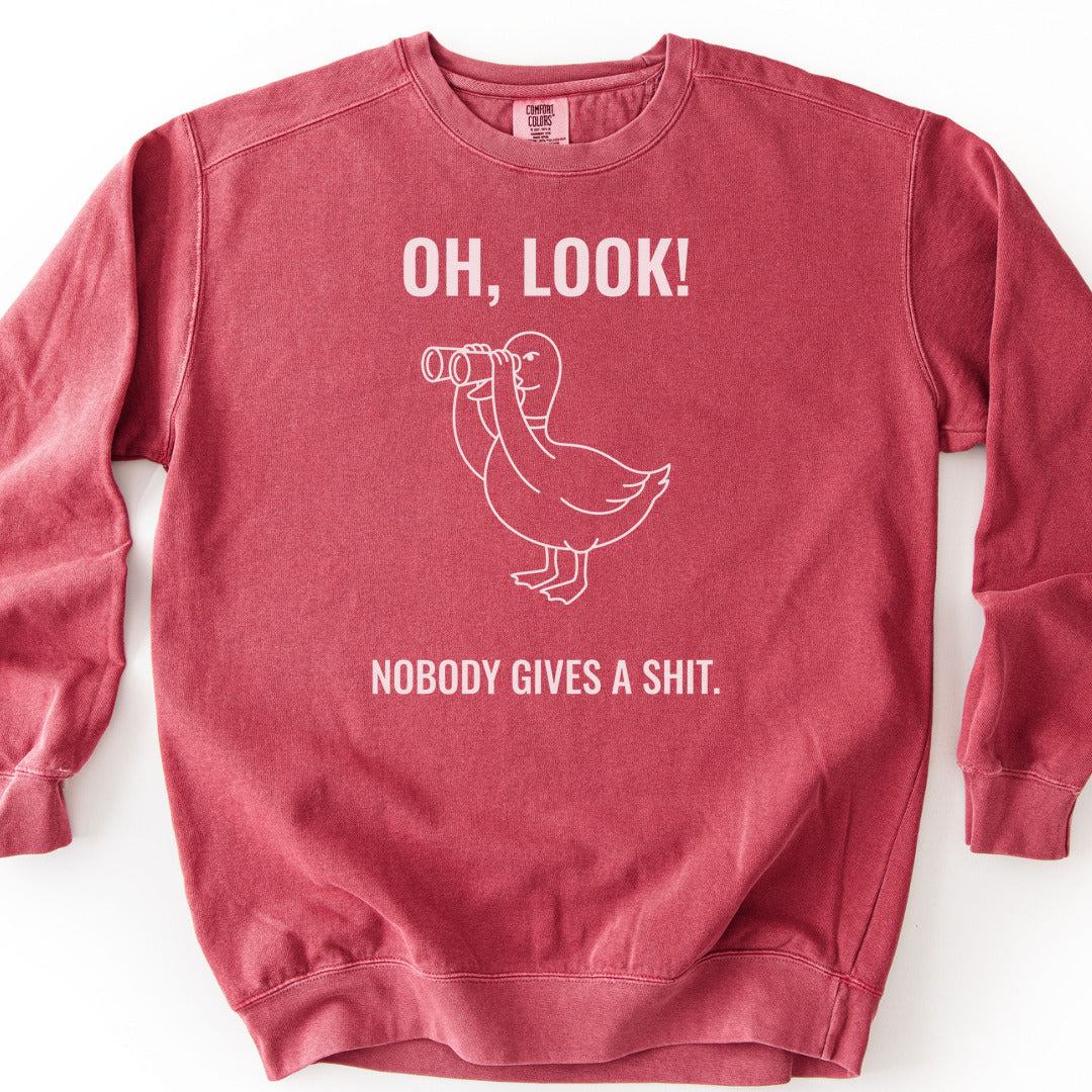 Giving A S... Premium Sweatshirt - Crimson