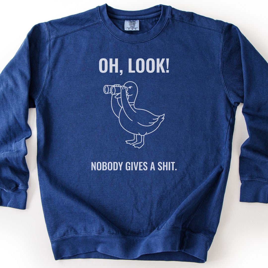 Giving A S... Premium Sweatshirt - True Navy