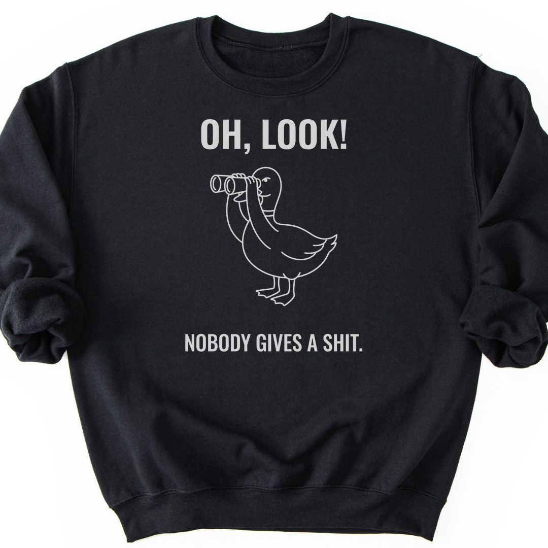 Giving A S... Sweatshirt - Black