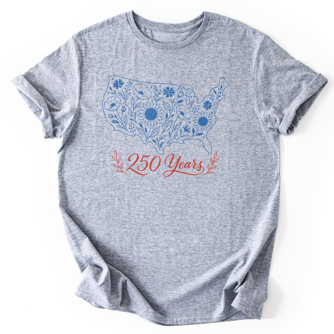 T-Shirt Sport Grey / S Rooted 250 Years
