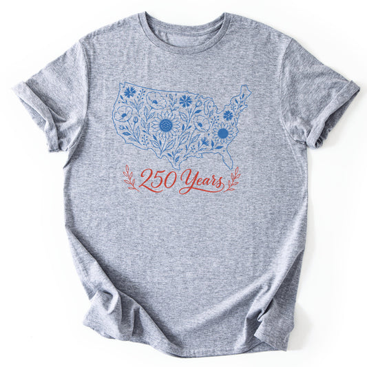 T-Shirt Sport Grey / S Rooted 250 Years