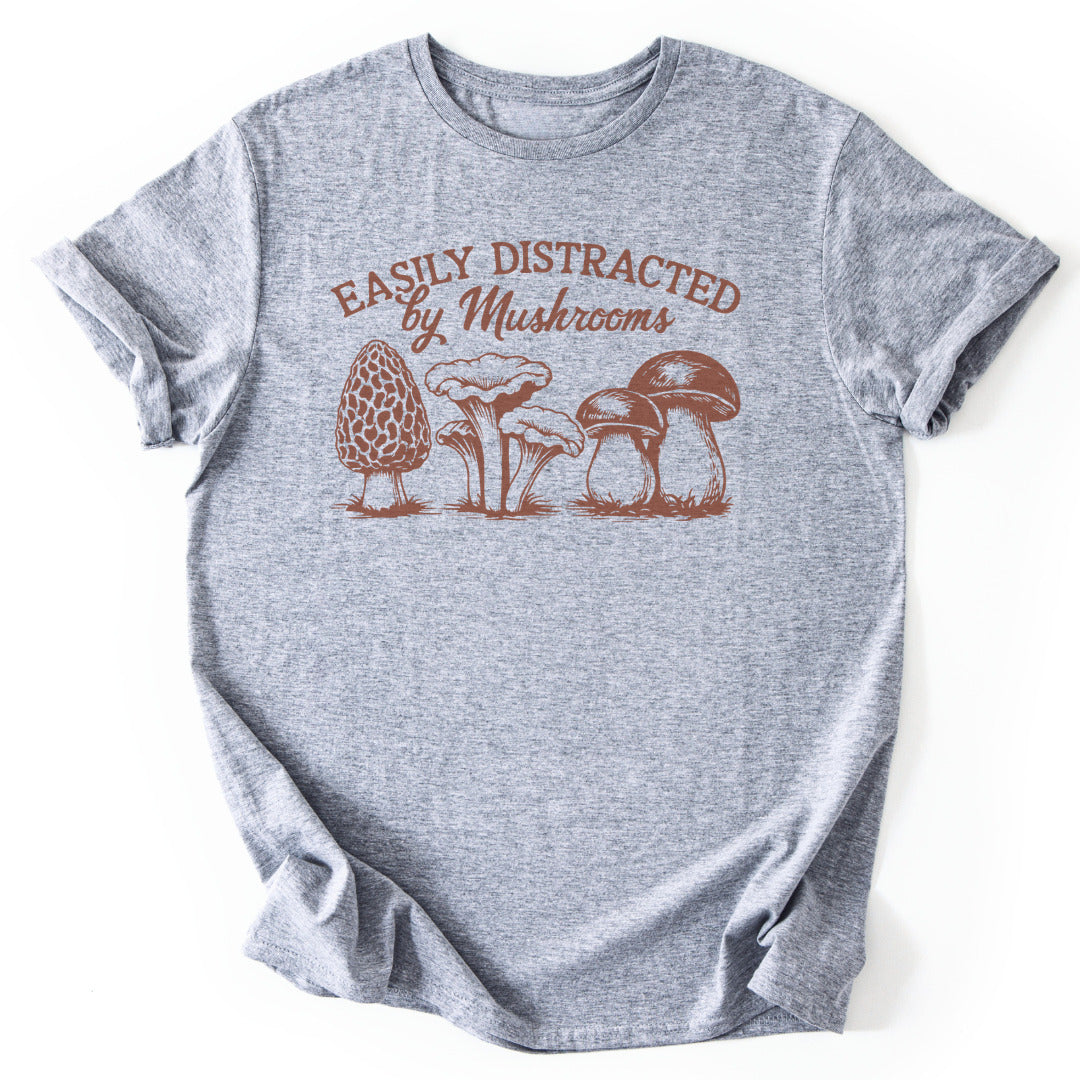T-Shirt Sport Grey / S Mushroom Distraction