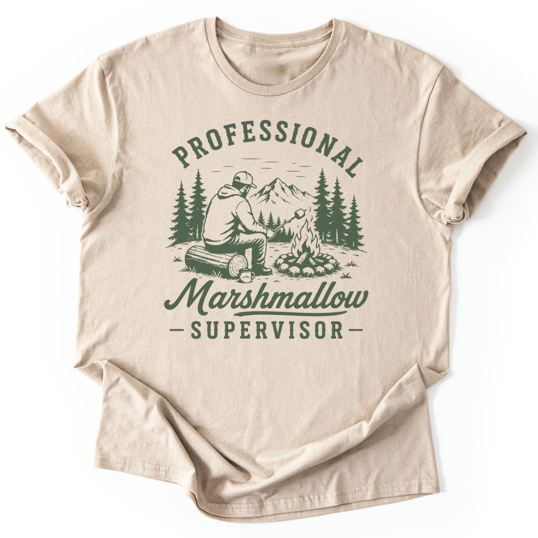 T-Shirt Sand / S Marshmallow Supervisor