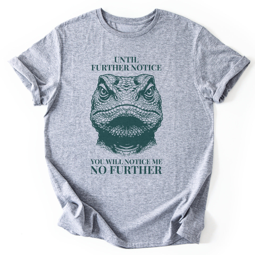 T-Shirt Sport Grey / S Further Notice