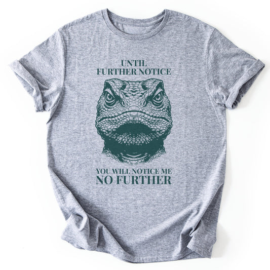 T-Shirt Sport Grey / S Further Notice