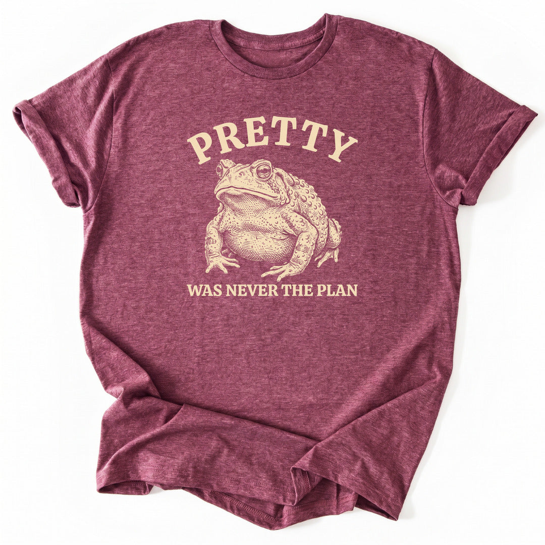 T-Shirt Heather Cardinal / S Pretty