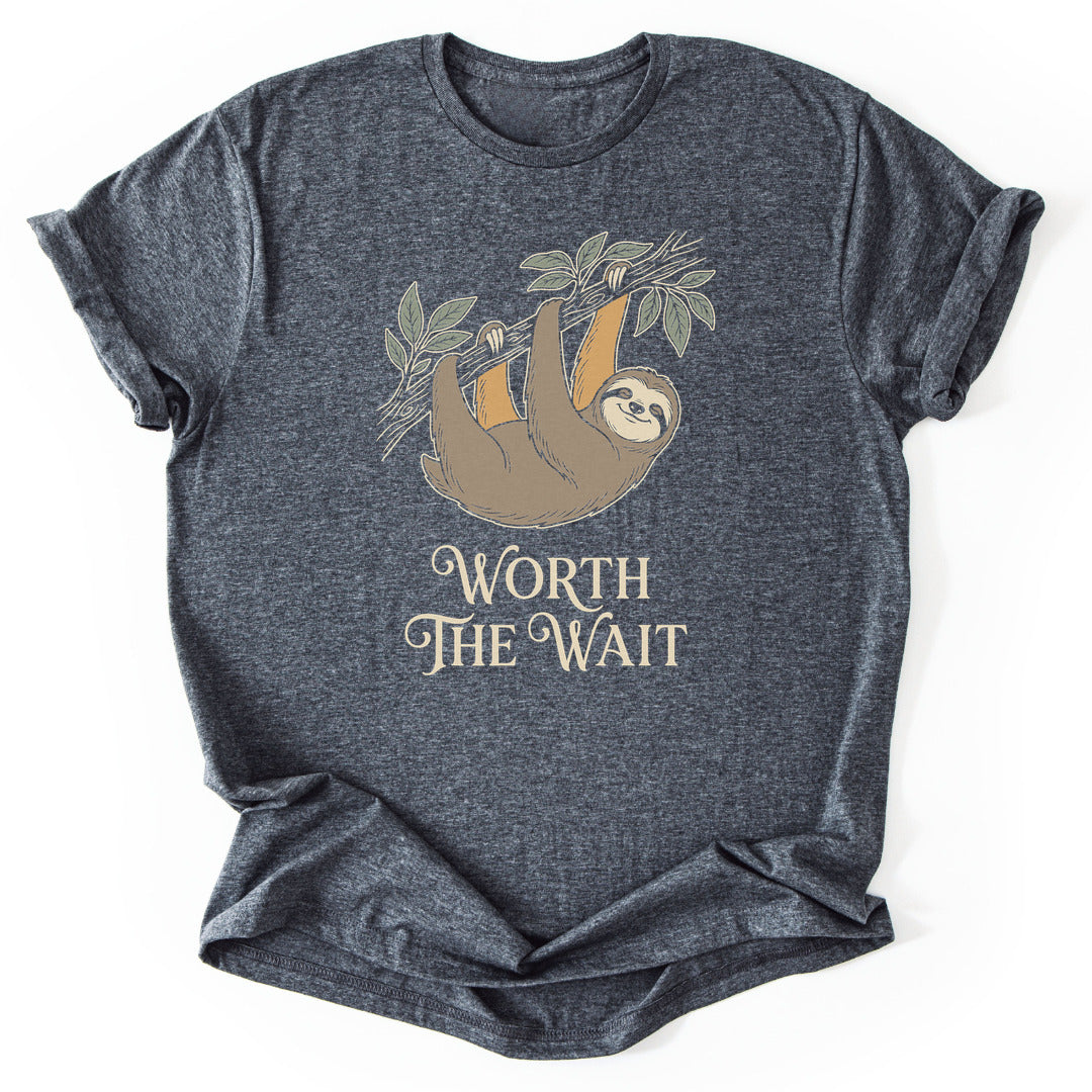 T-Shirt Dark Heather / S Worth The Wait