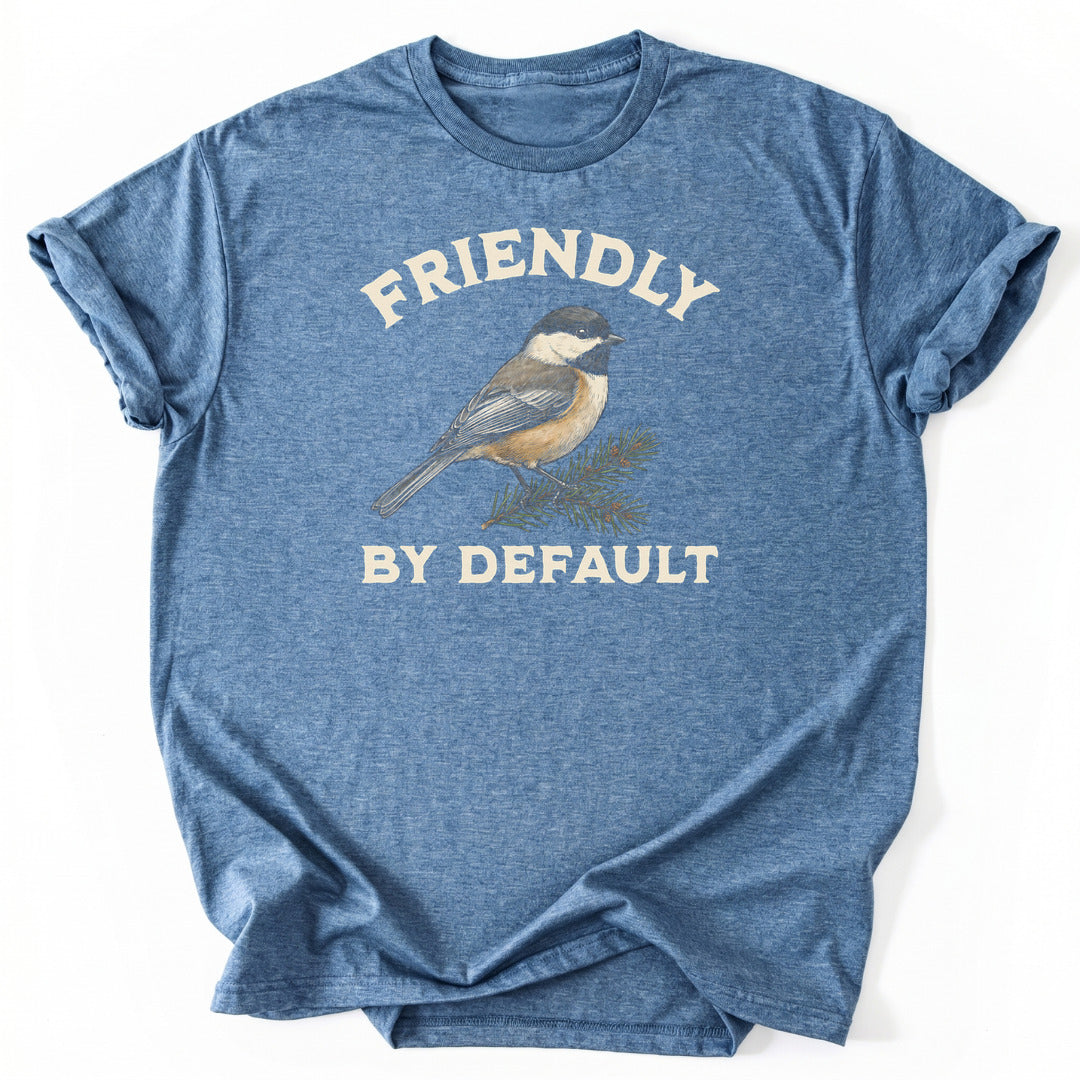 T-Shirt Heather Indigo / S Friendly By Default