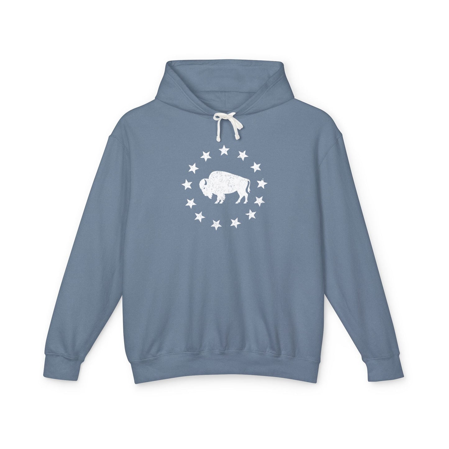 Hoodie Blue Jean / S American Plains Premium Hoodie