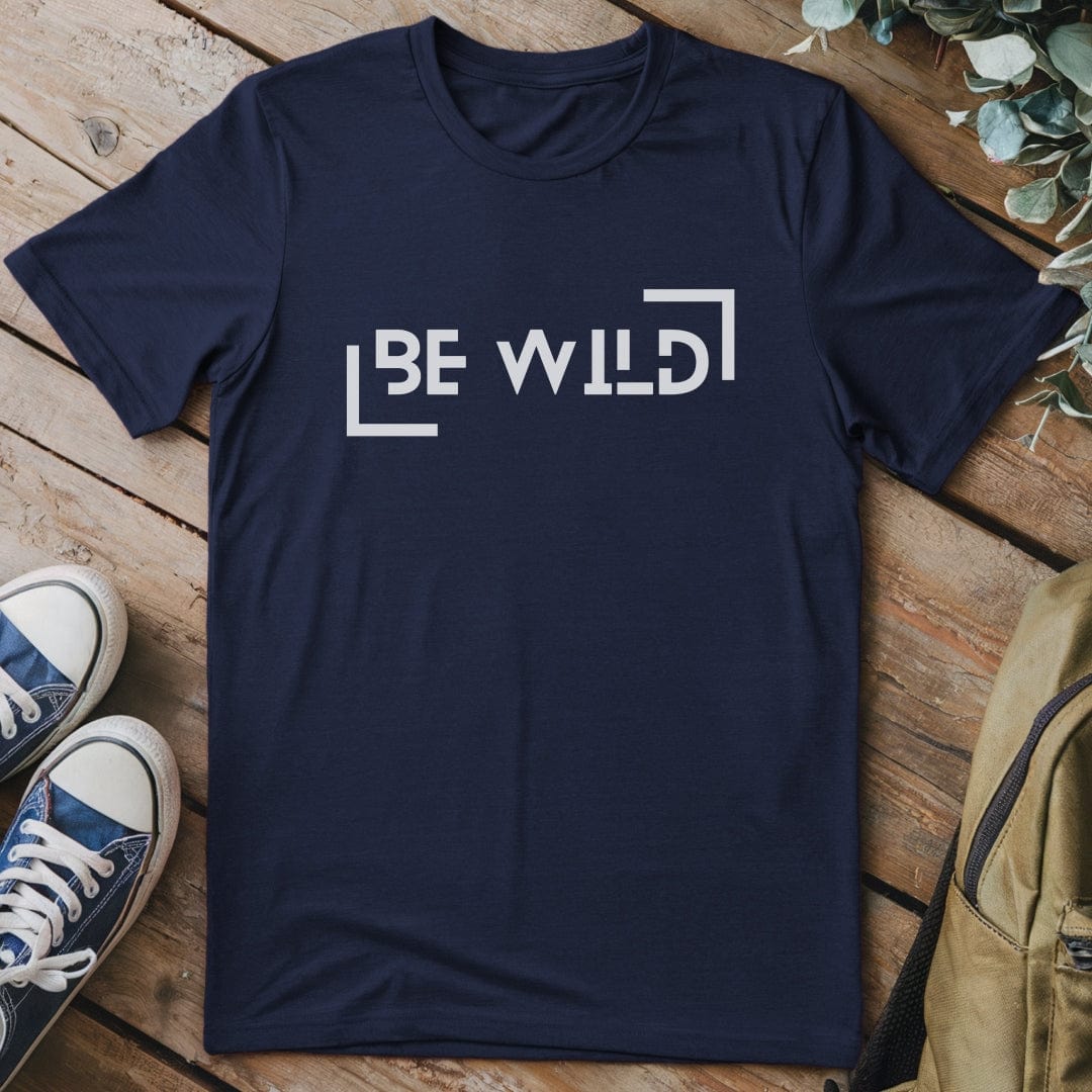 T-Shirt Navy / S Be Wild T-Shirt