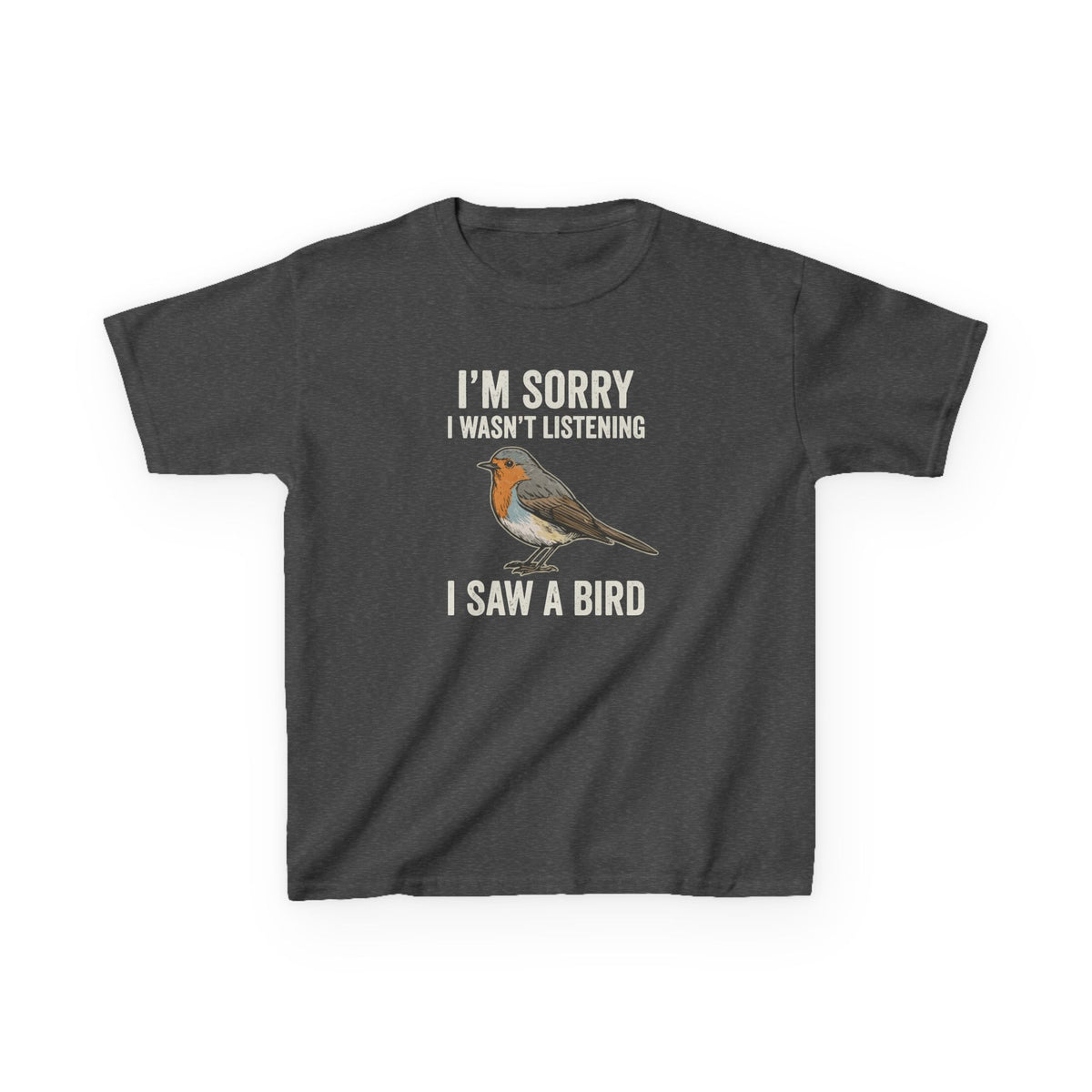 I Saw A Bird Kids Tee