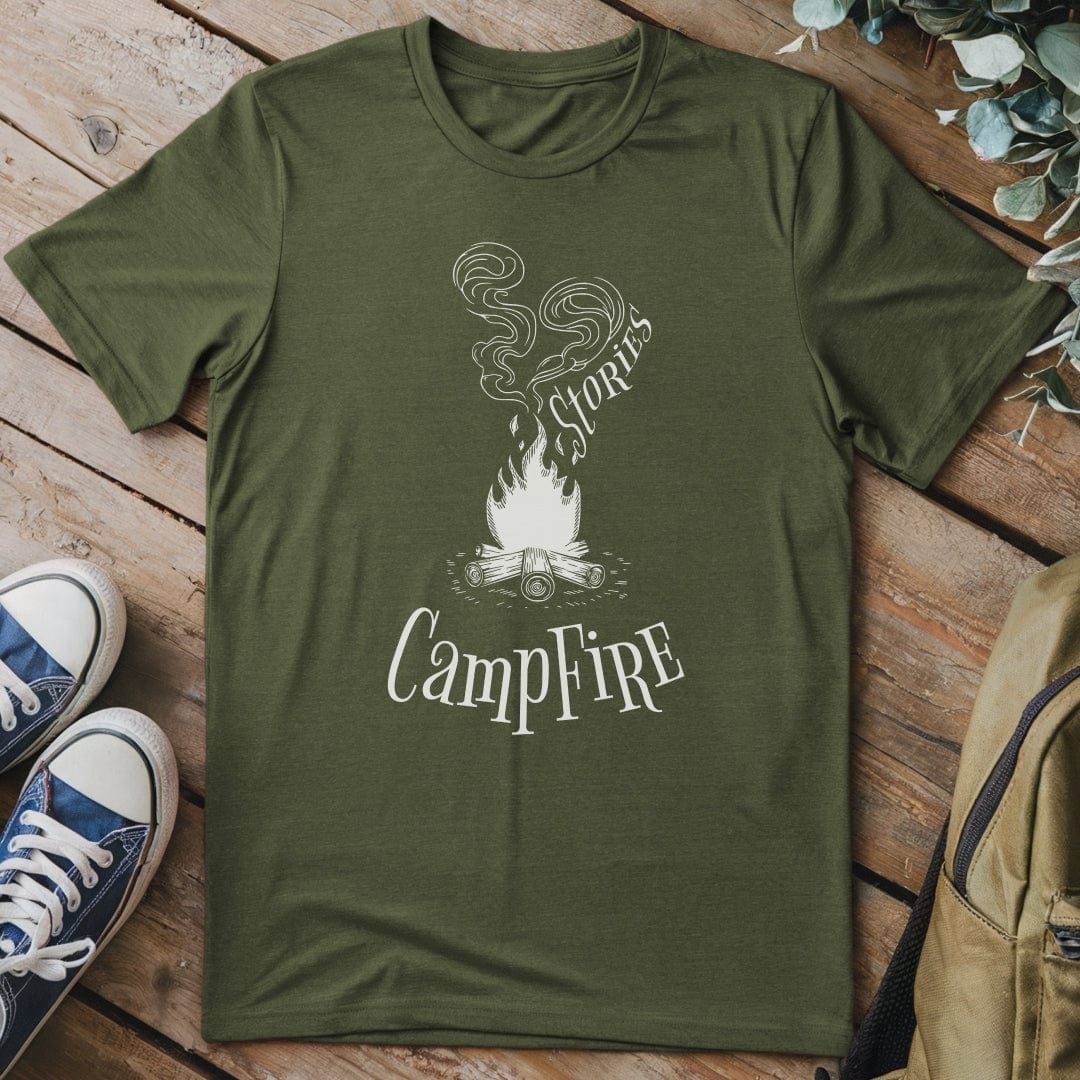 T-Shirt Military Green / S Campfire Stories T-Shirt