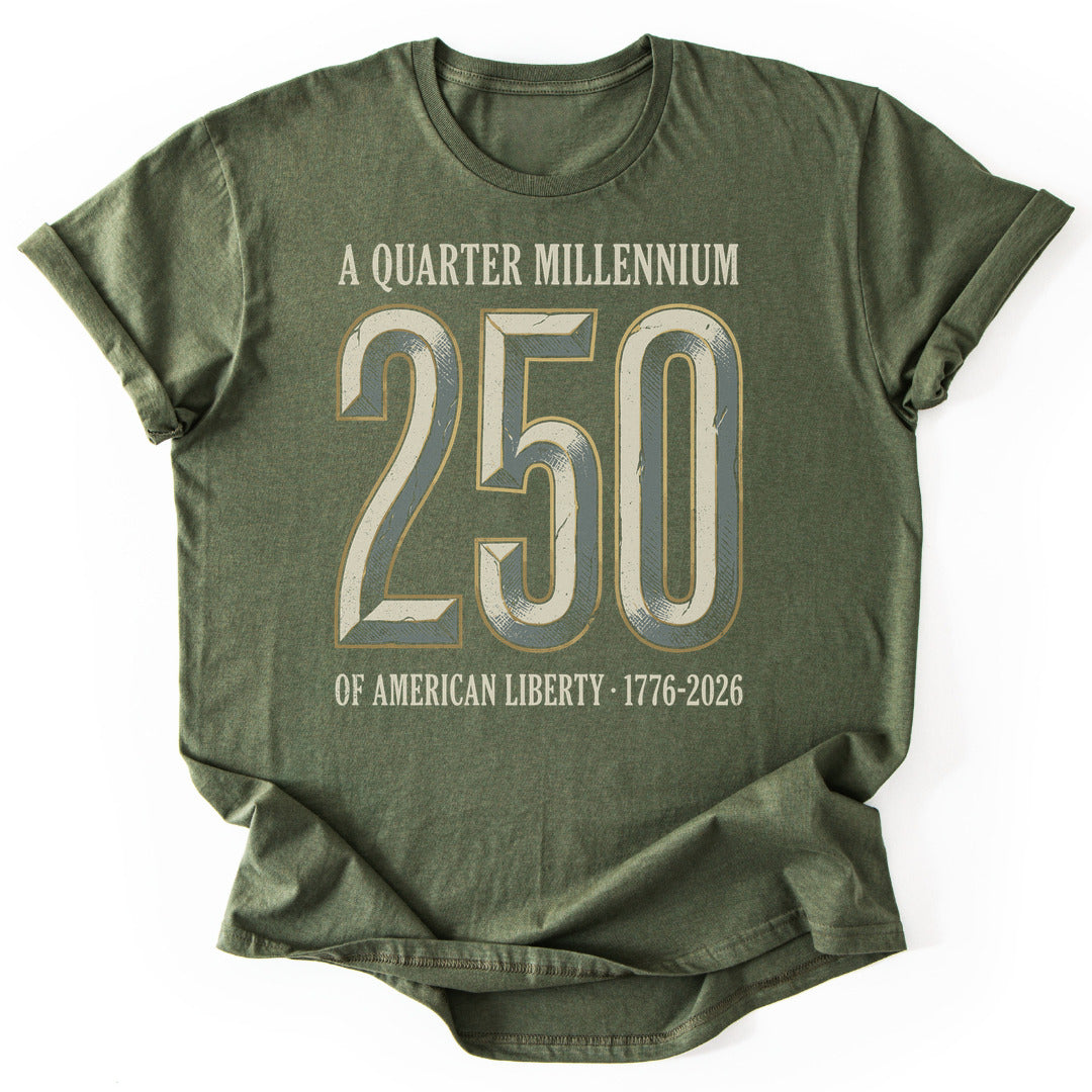 T-Shirt Military Green / S 250 Liberty