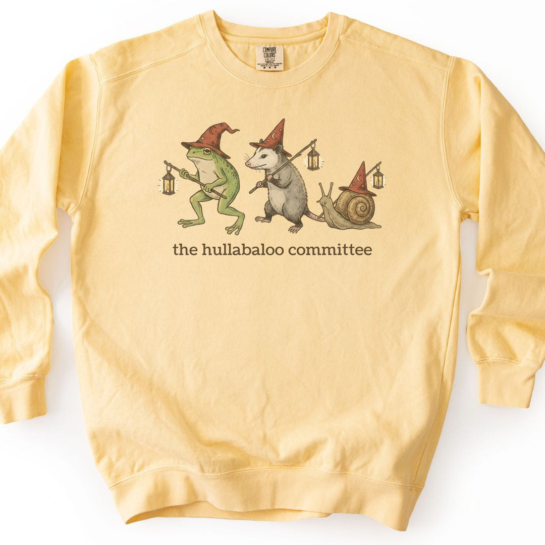 The Hullabaloo Committee Premium Sweatshirt - Butter