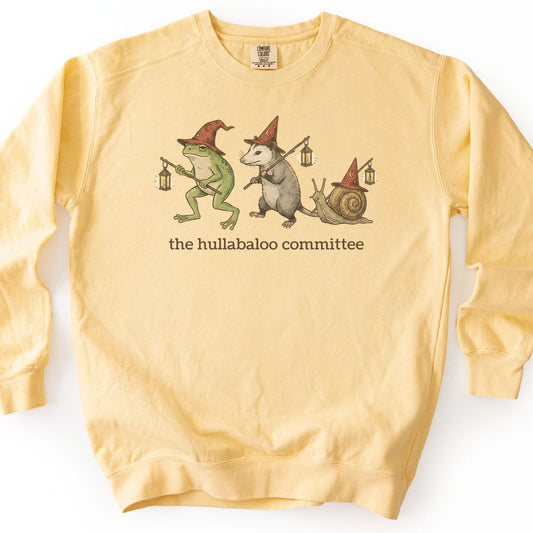 The Hullabaloo Committee Premium Sweatshirt - Butter
