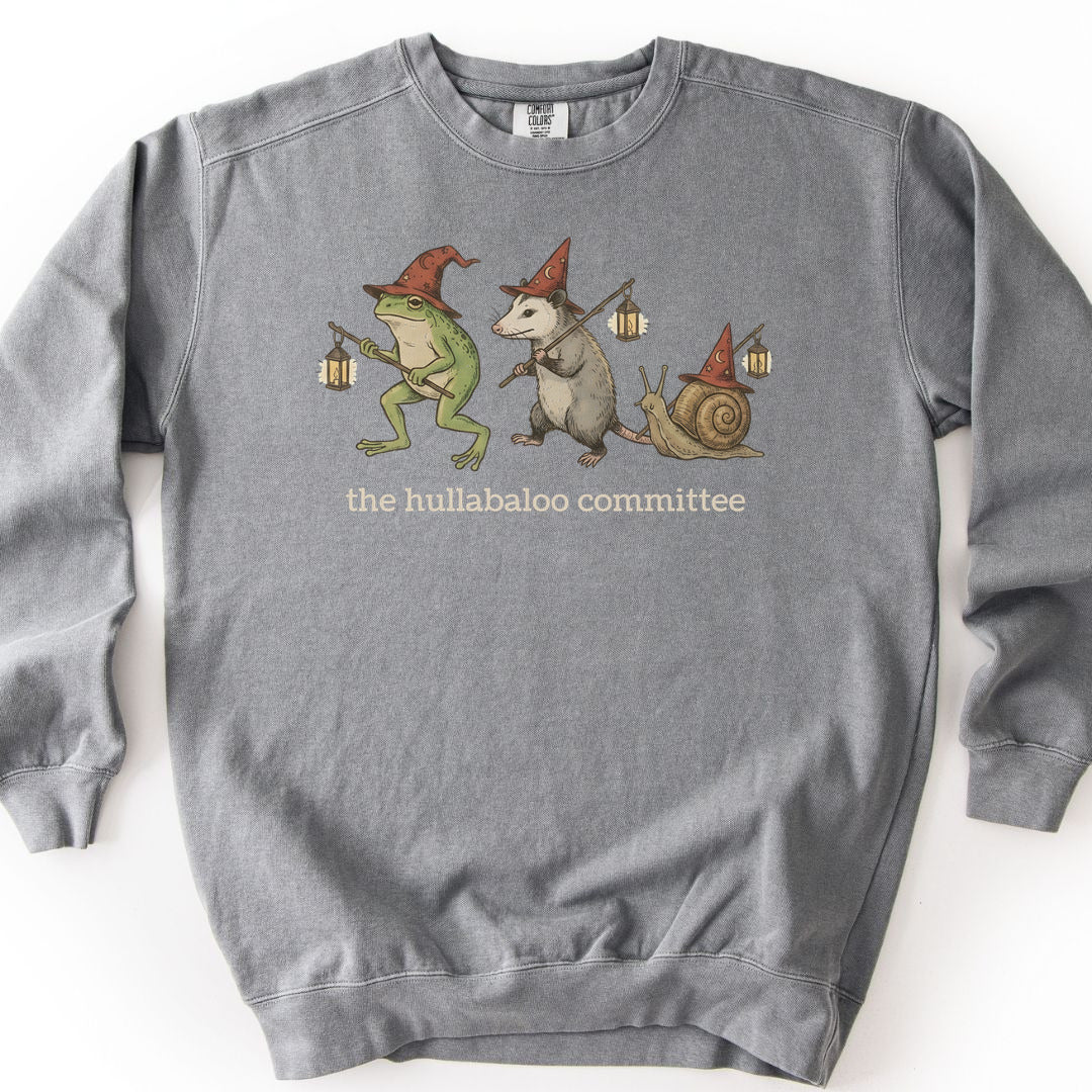 The Hullabaloo Committee Premium Sweatshirt - Grey