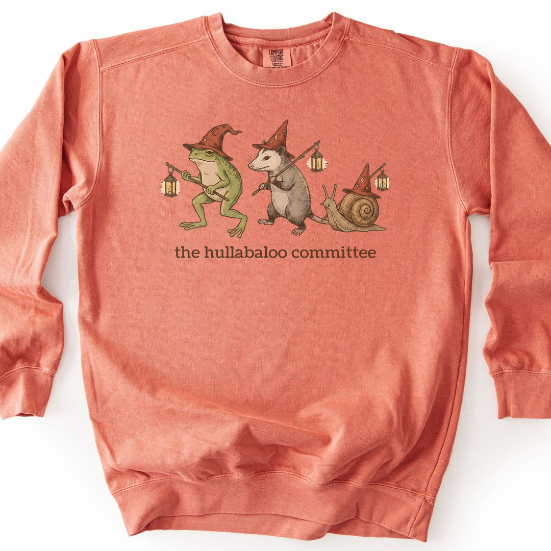 The Hullabaloo Committee Premium Sweatshirt - Terracotta
