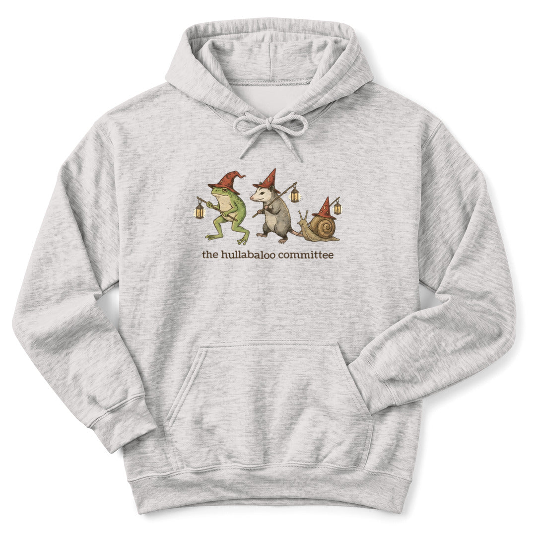 Hoodie Ash / S The Hullabaloo Committee Hoodie