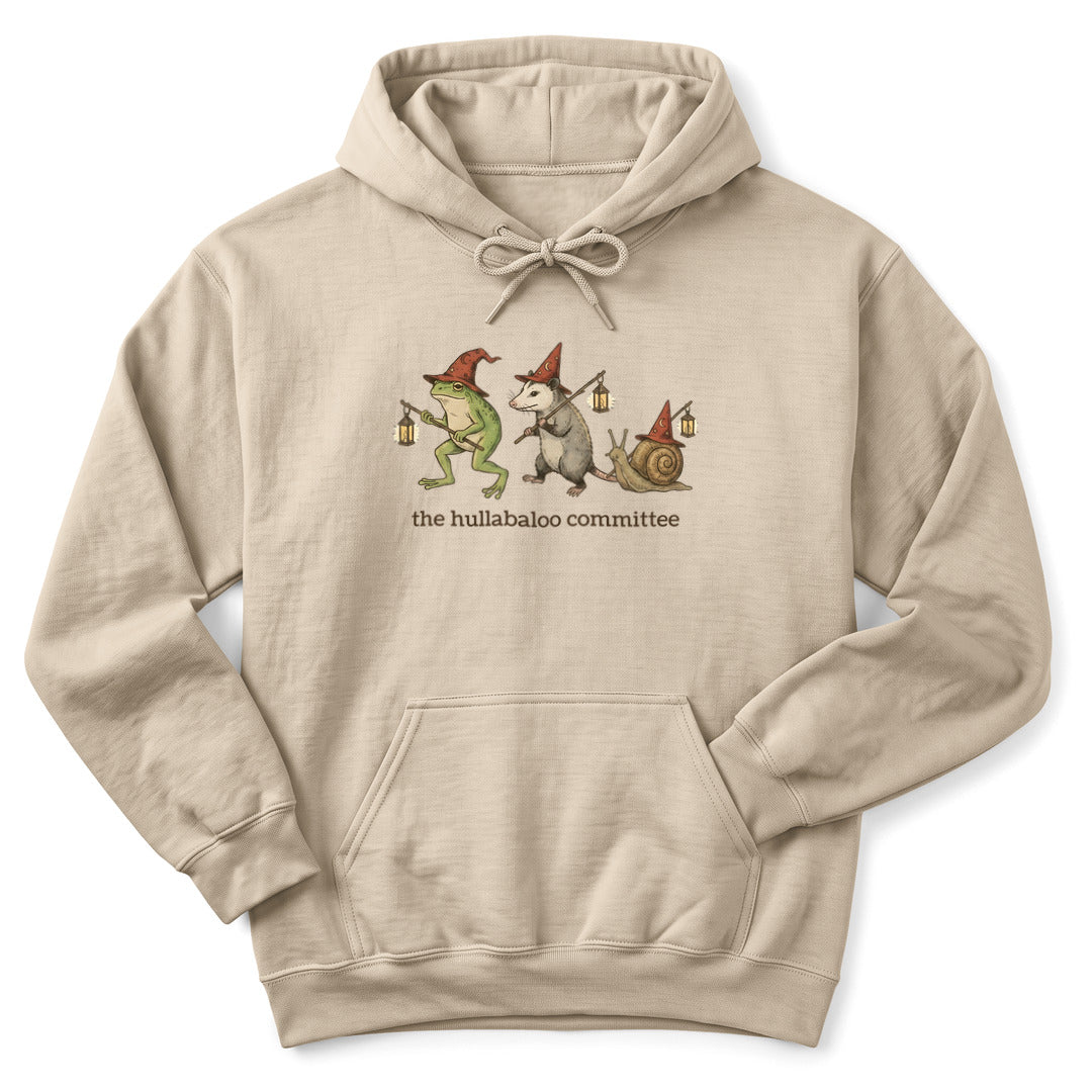 Hoodie Sand / S The Hullabaloo Committee Hoodie