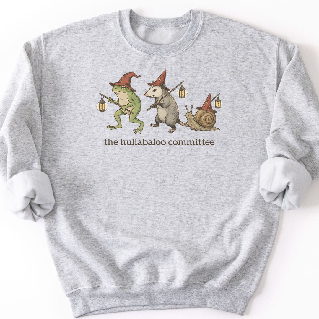 The Hullabaloo Committee Sweatshirt - Ash
