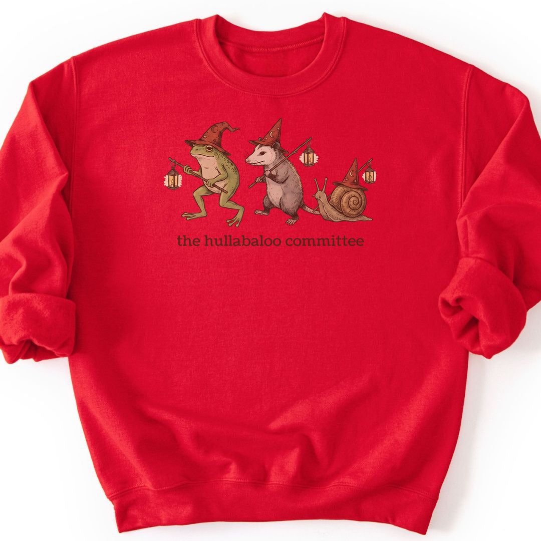 The Hullabaloo Committee Sweatshirt - Red