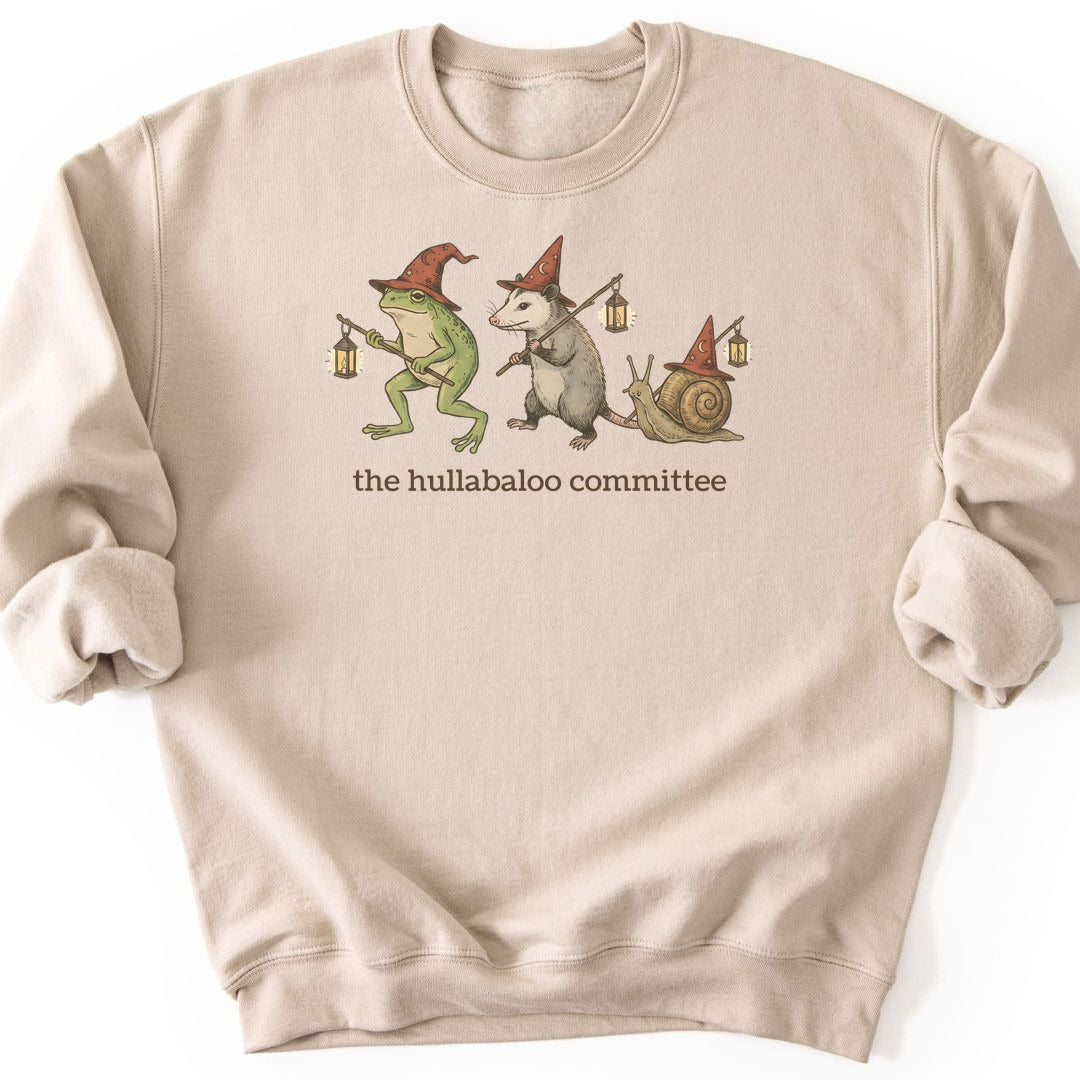 The Hullabaloo Committee Sweatshirt - Sand