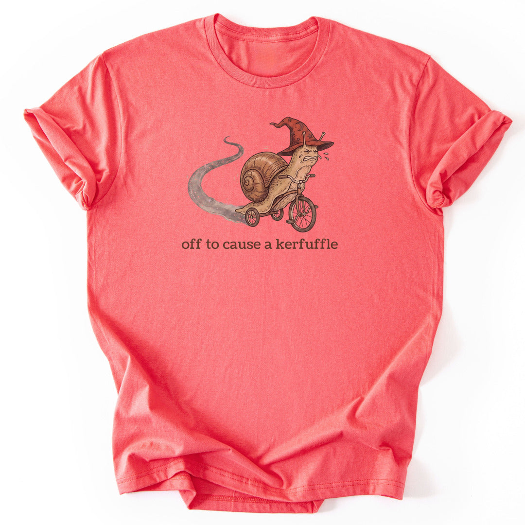 Off to Cause a Kerfuffle II - Coral Silk