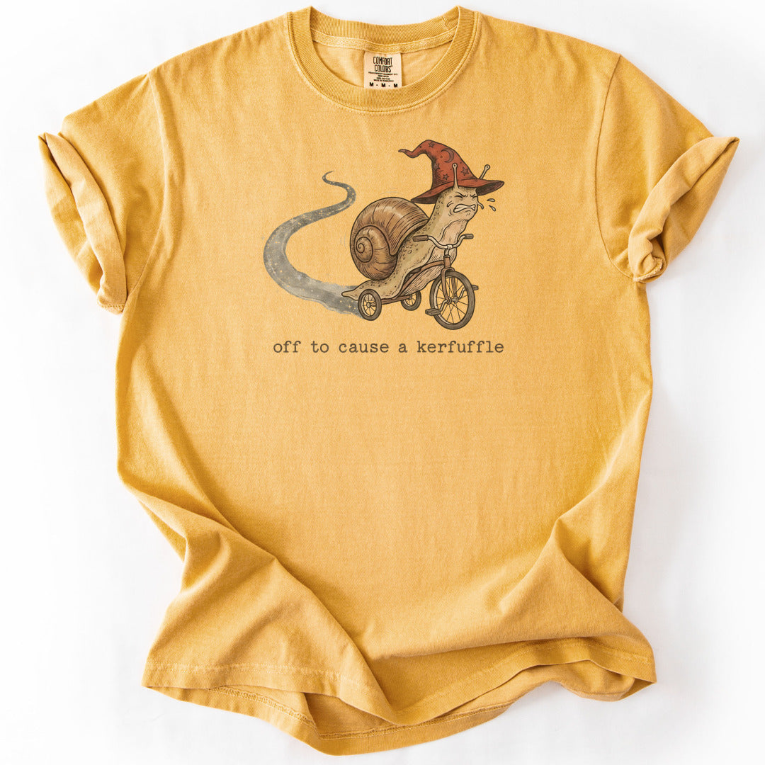 Off to Cause a Kerfuffle II Premium - Mustard