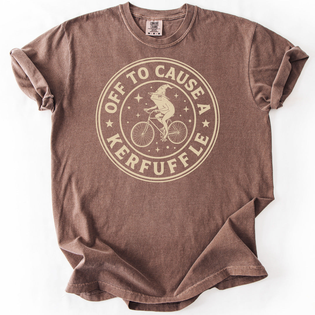 Off to Cause a Kerfuffle III Premium - Espresso