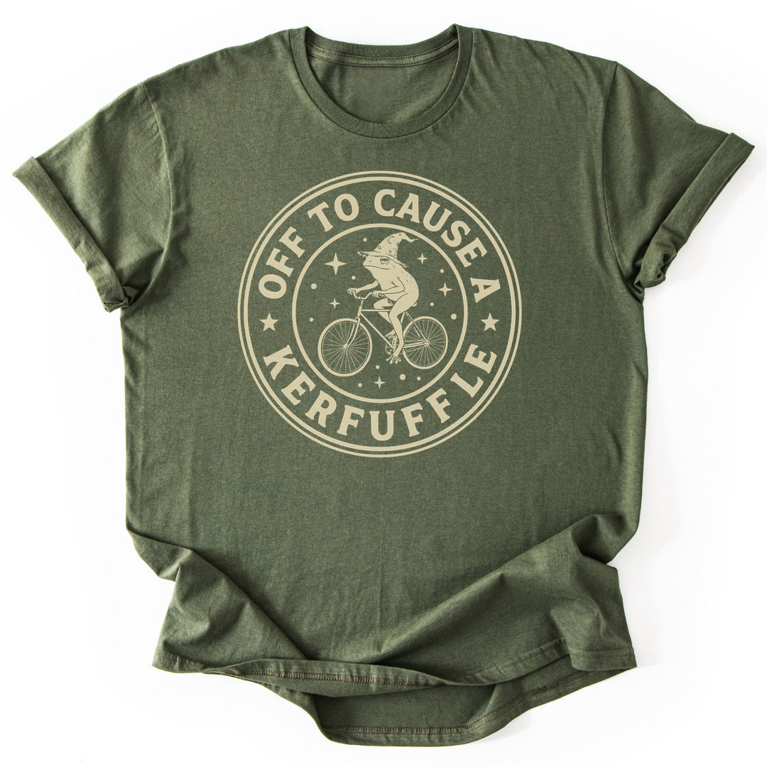 Off to Cause a Kerfuffle III - Military Green