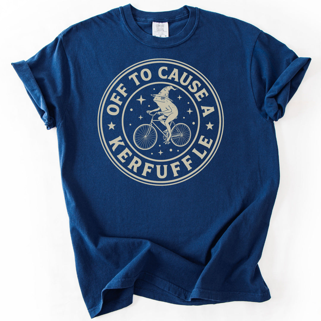 Off to Cause a Kerfuffle III Premium - True Navy