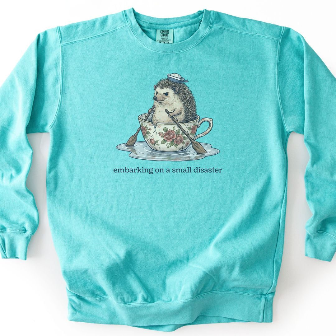 Small Disaster Premium Sweatshirt - Chalky Mint