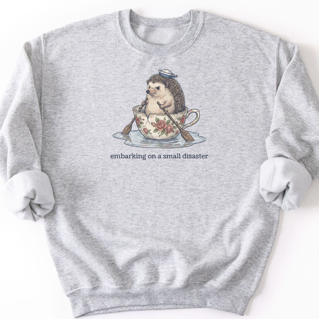 Small Disaster Sweatshirt - Ash