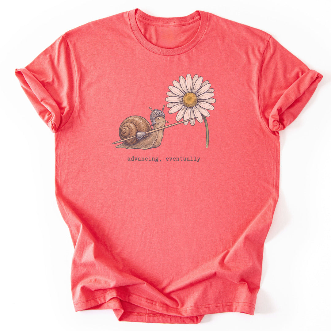 Advancing, Eventually - Coral Silk