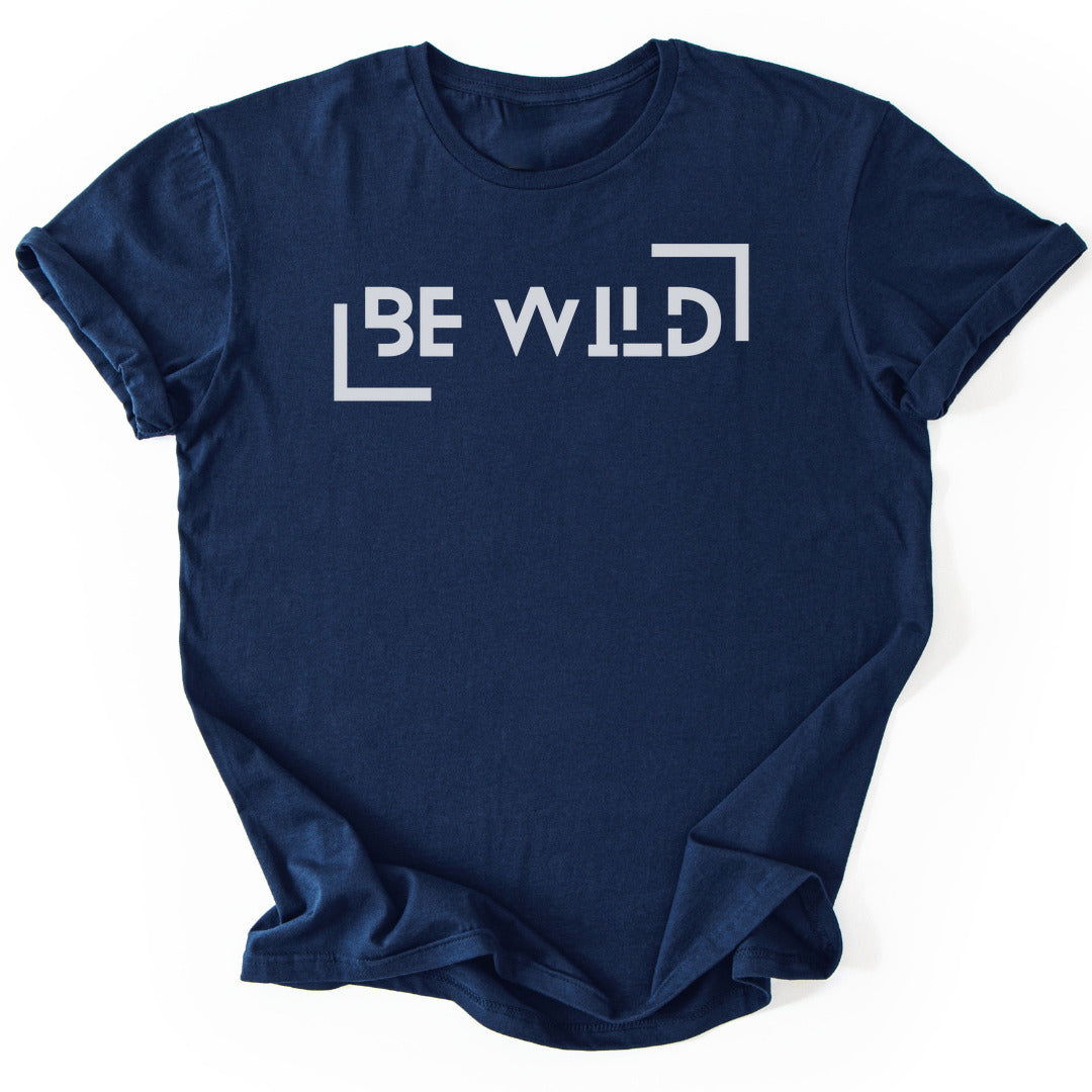 T-Shirt Navy / S Be Wild T-Shirt