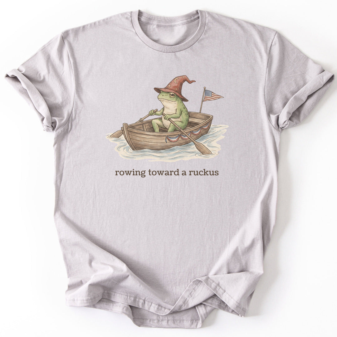 Rowing Toward a Ruckus - Ice Grey