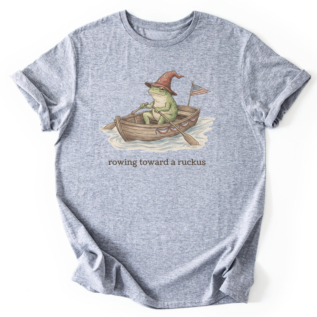 Rowing Toward a Ruckus - Sport Grey