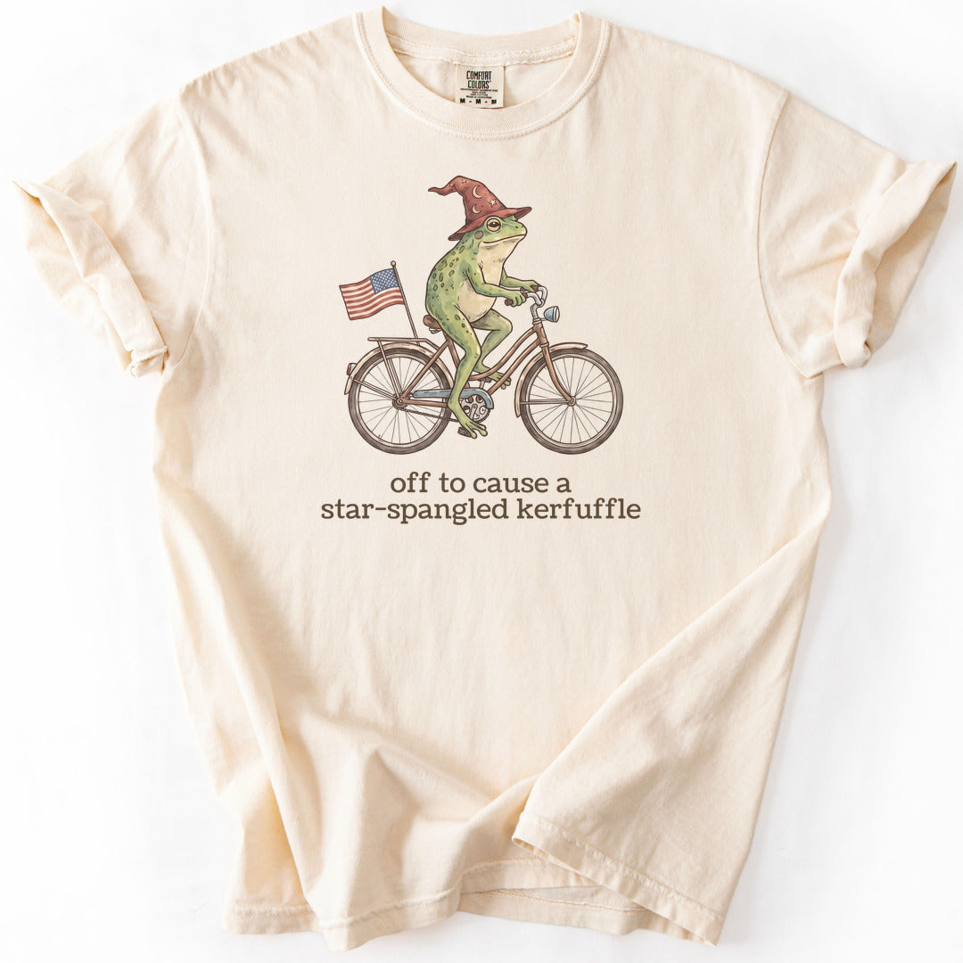 Off to Cause a Star-Spangled Kerfuffle Premium - Ivory