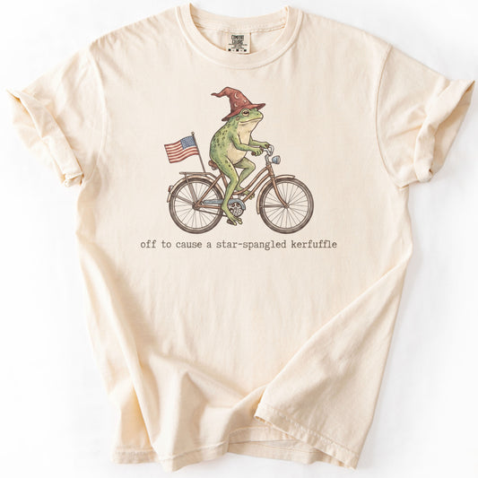 Off to Cause a Star-Spangled Kerfuffle Premium - Ivory