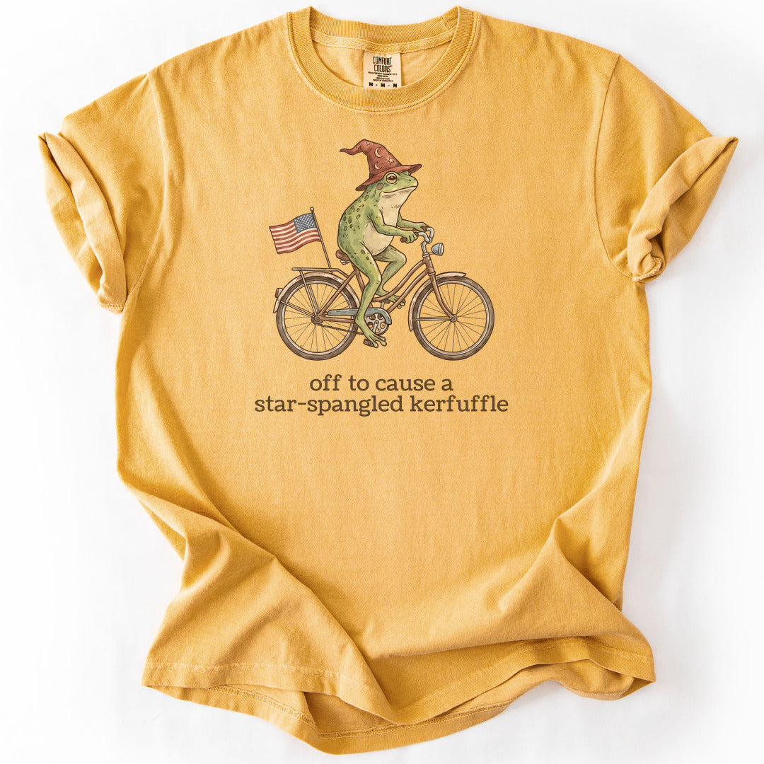 Off to Cause a Star-Spangled Kerfuffle Premium - Mustard